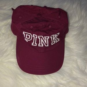 ❌SOLD❌PINK Victoria’s Secret dad hat